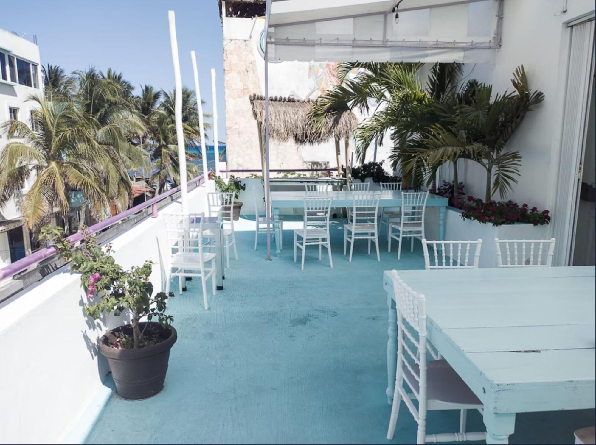Hostal Del Mar プレヤデルカーメン エクステリア 写真