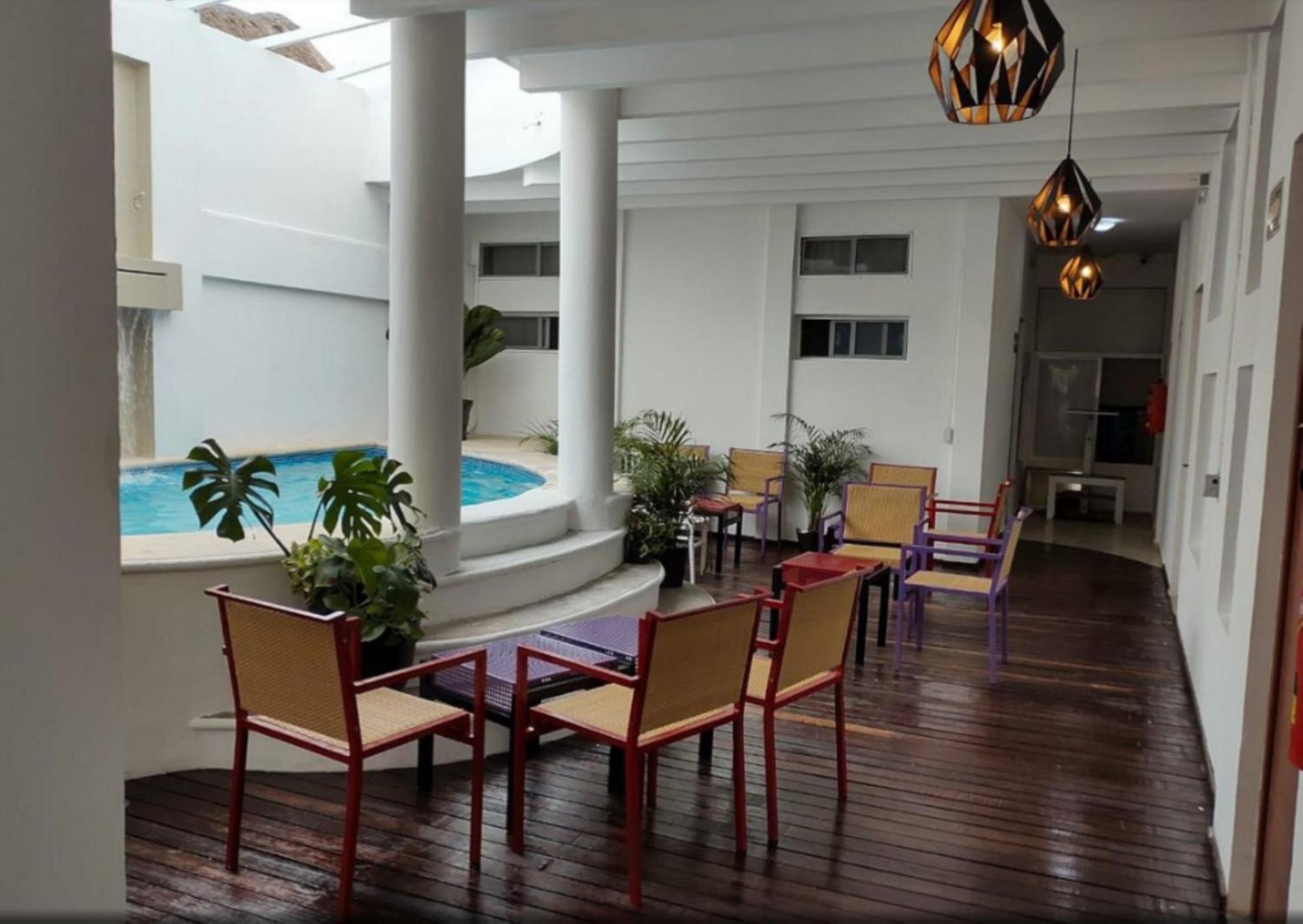 Hostal Del Mar プレヤデルカーメン エクステリア 写真